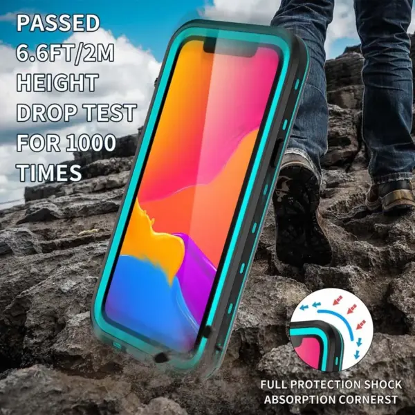 IP68 Waterproof Case for iPhone 13 12 11 Pro Max Cover Swimming Diving Outdoor Shockproof Armor Rugged Full Protection Capa - Image 2