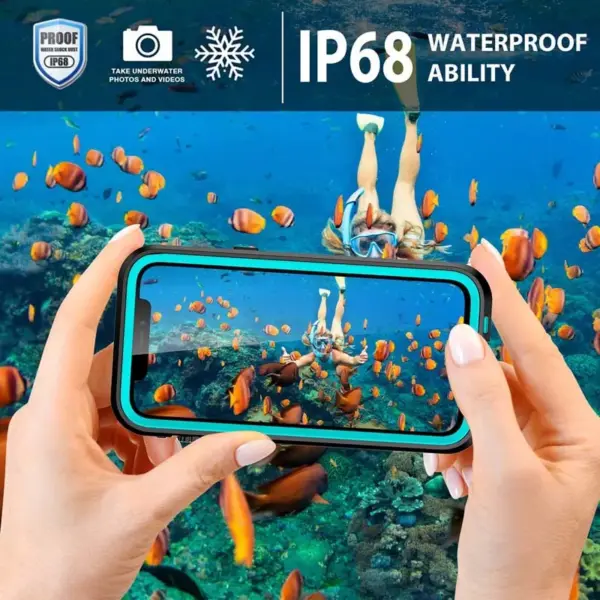 IP68 Waterproof Case for iPhone 13 12 11 Pro Max Cover Swimming Diving Outdoor Shockproof Armor Rugged Full Protection Capa - Image 3