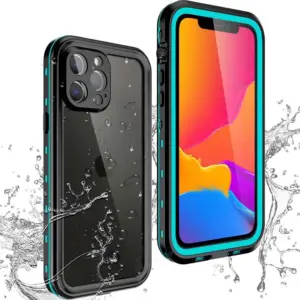 IP68 Waterproof Case for iPhone 13 12 11 Pro Max Cover Swimming Diving Outdoor Shockproof Armor Rugged Full Protection Capa