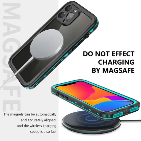 IP68 Waterproof Case for iPhone 13 12 11 Pro Max Cover Swimming Diving Outdoor Shockproof Armor Rugged Full Protection Capa - Image 5