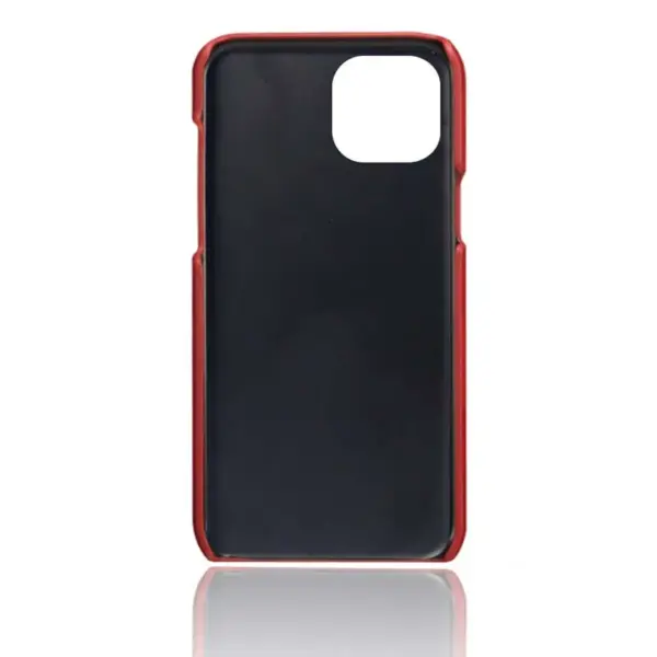 Luxury Matte Leather Phone Case for iPhone 15 14 13 12 11 Pro Max Cover Slim Wallet Card Holder Protective Shell Antidrop Bumper - Image 5