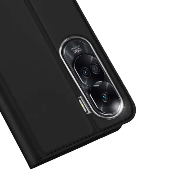 Luxury Phone Case for Honor 90 Lite Pro Cover Skinlike Leather Magnetic Flip Wallet Card Slot Pouch Foldable Stand - Image 6