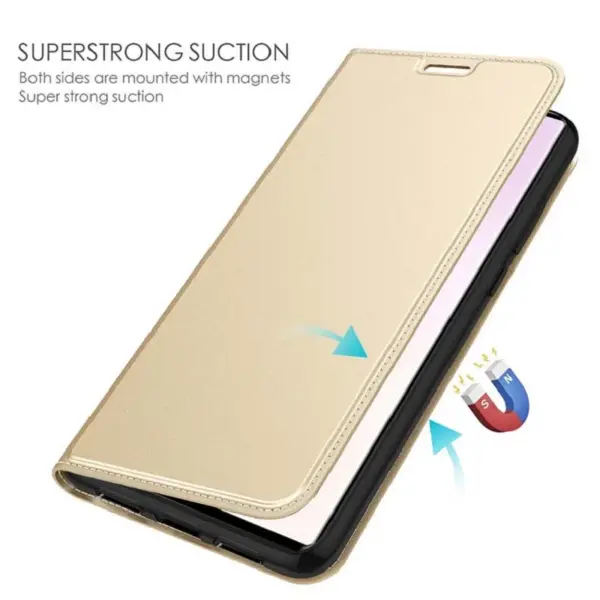 Luxury Phone Case for Honor Magic 6 Pro Mate 60 Pro+ Cover Foldable Stand Skinsense PU Leather Magnetic Flip Card Wallet Pouch - Image 2