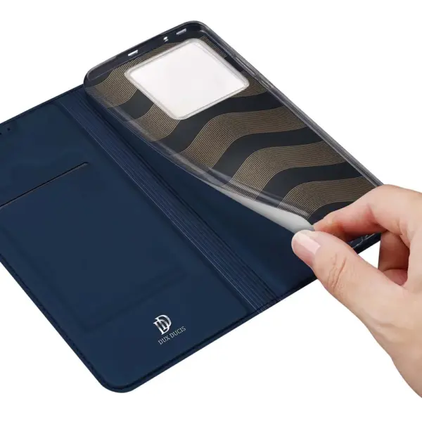 Luxury Phone Case for Xiaomi 13T 12T 13 12 Lite Pro Cover Skinlike Leather Magnetic Flip Wallet Card Slot Pouch Foldable Stand - Image 5