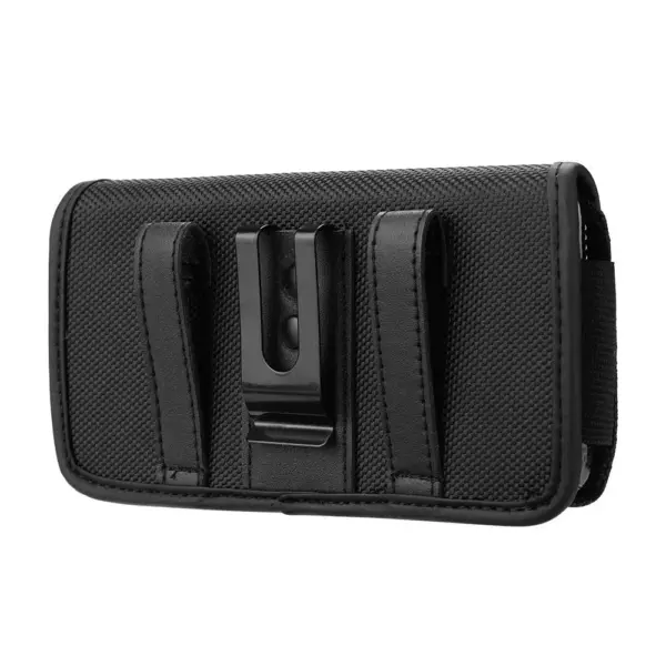 Universal Nylon Case for iPhone Samsung Huawei Xiaomi Mens Waist Pack Belt Clip Bag Card Slot Mobile Phone Pouch Holster - Image 4