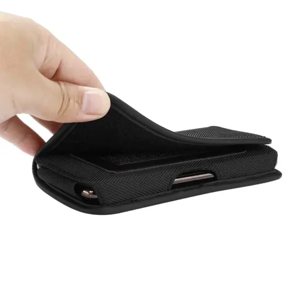 Universal Nylon Case for iPhone Samsung Huawei Xiaomi Mens Waist Pack Belt Clip Bag Card Slot Mobile Phone Pouch Holster - Image 6