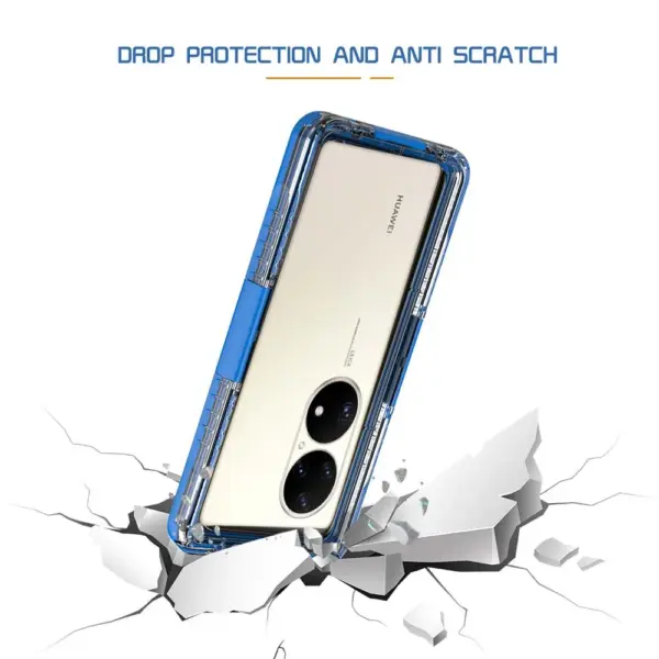 Waterproof Case for Huawei P60 Pro Plus P40 Lite Shell Swimming Shockproof Cover Full Protecion Pouch Anti Drop Bumper - Image 3