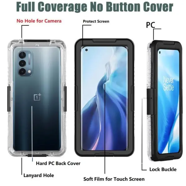 Waterproof Case for Huawei P60 Pro Plus P40 Lite Shell Swimming Shockproof Cover Full Protecion Pouch Anti Drop Bumper - Image 6
