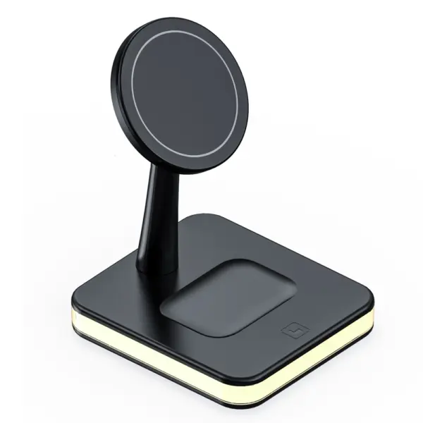 for Magsafe Magnetic Wireless Charger Bracket for iPhone for AirPods Pro Stand Holder Wired Charging Dock Base for Android Phone - Image 6