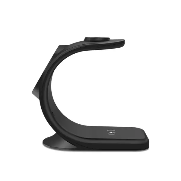 for Magsafe Magnetic Wireless Charger Stand Holder for iPhone Bracket Cradle for Apple iWatch AirPods C Shape Charging Dock Base - Image 6