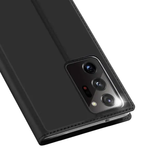 for Samsung S24 S22 Ultra S23 S22 S21 Plus S20 FE Case Luxury Skinlike Leather Pouch Flip Magnetic Wallet Phone Cover Stand - Image 3