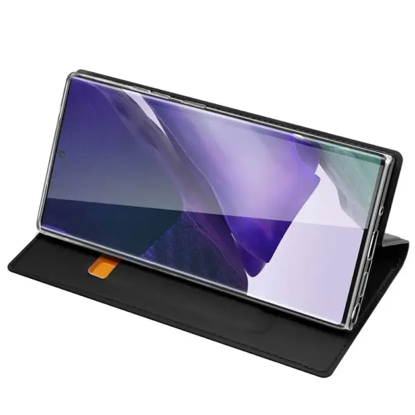 for Samsung S24 S22 Ultra S23 S22 S21 Plus S20 FE Case Luxury Skinlike Leather Pouch Flip Magnetic Wallet Phone Cover Stand - Image 4