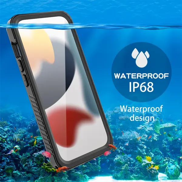 for iPhone 15 Plus Pro Max IP68 Waterproof Phone Cases Swimming Outdoor Snowproof Shockproof Cover Full Protection Bumper - Image 2