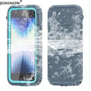 for iPhone SE 2022 Case IP68 Waterproof Phone Cases Swimming Diving Outdoor Snowproof Shockproof Cover Full Protection Bumper