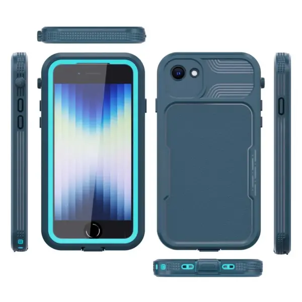 for iPhone SE 2022 Case IP68 Waterproof Phone Cases Swimming Diving Outdoor Snowproof Shockproof Cover Full Protection Bumper - Image 6