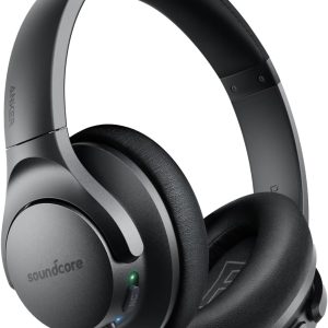Soundcore Anker Life Q20 Hybrid Active Noise Cancelling Headphones, Wireless Over Ear Bluetooth Headphones